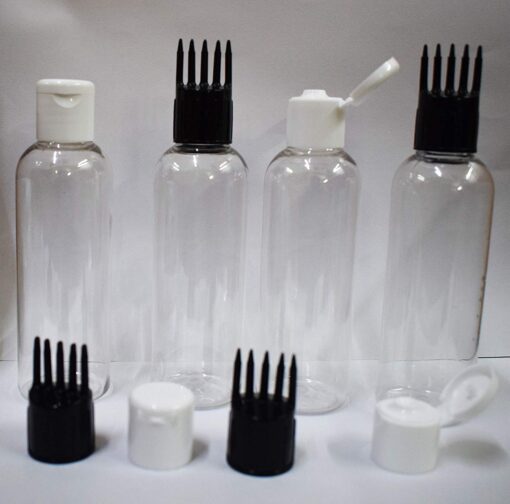 Comb Cap Bottle include Oil Cap BPA Free