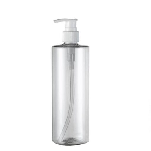 Clear Bottle With Pump on off