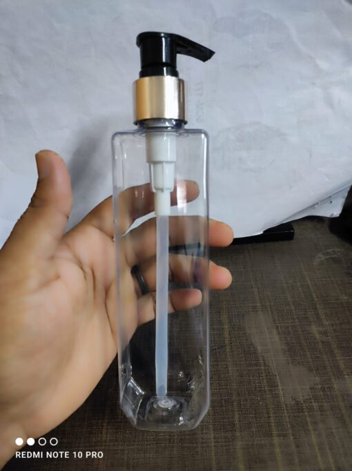 Tall Square Bottle